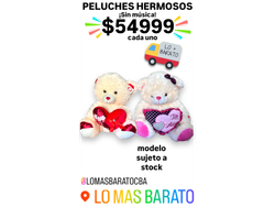 PELUCHES HERMOSOS SIN MUSICA