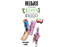 RELOJES INFANTILES