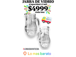 JARRA DE VIDRIO