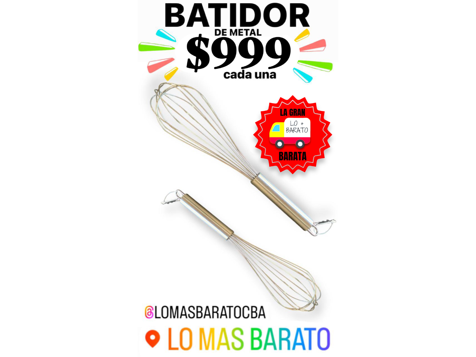 BATIDOR DE METAL