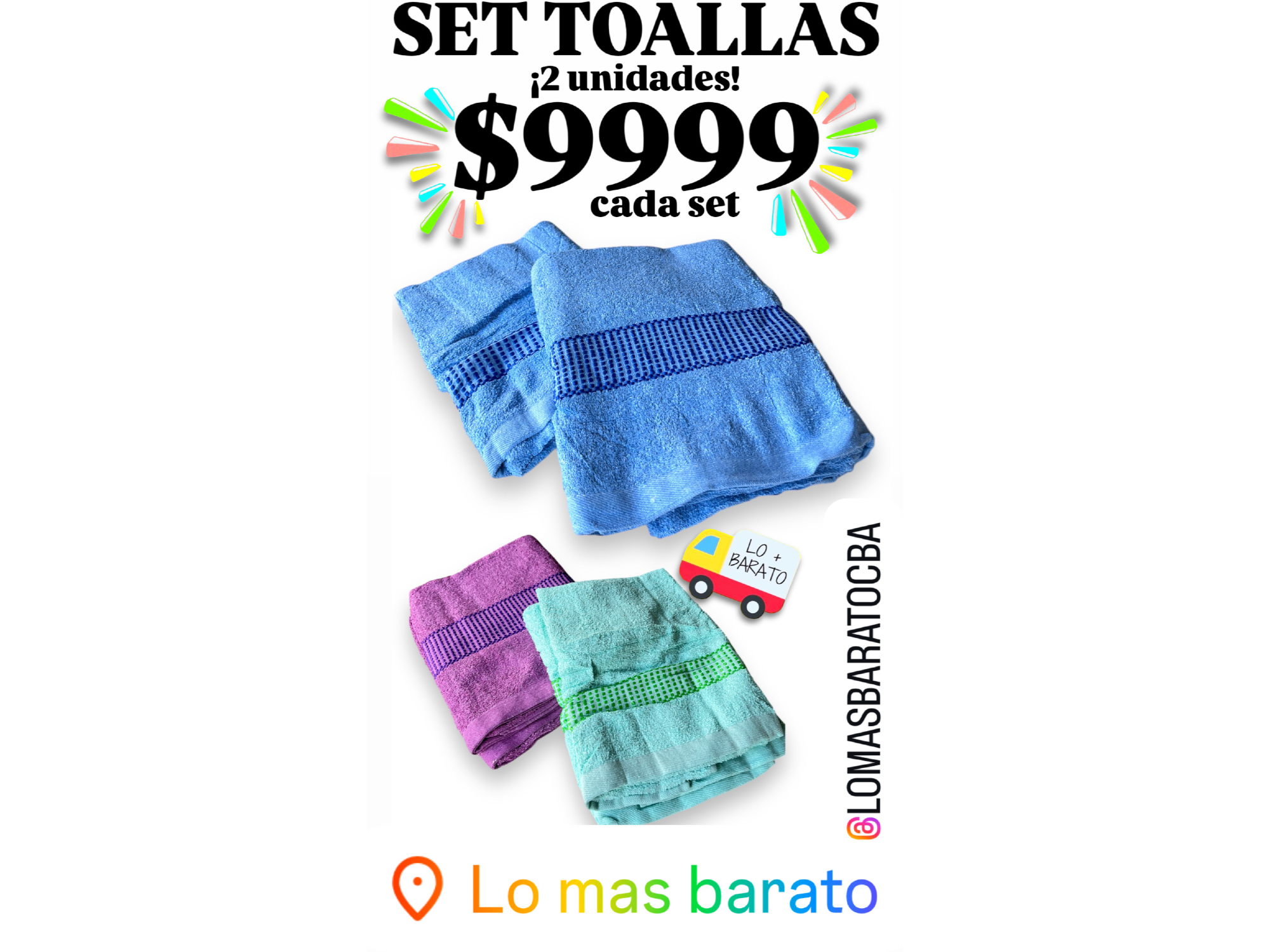 SET TOALLAS