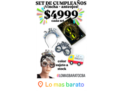 SET DE CUMPLEAÑOS