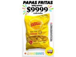 PAPAS FRITAS 800gr