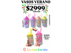 VASOS VERANO