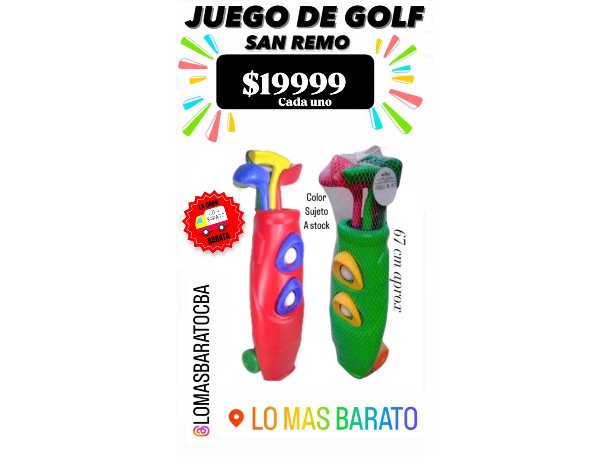 JUEGO DE GOLF