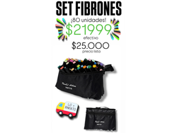 SET FIBRONES 80 UNIDADES