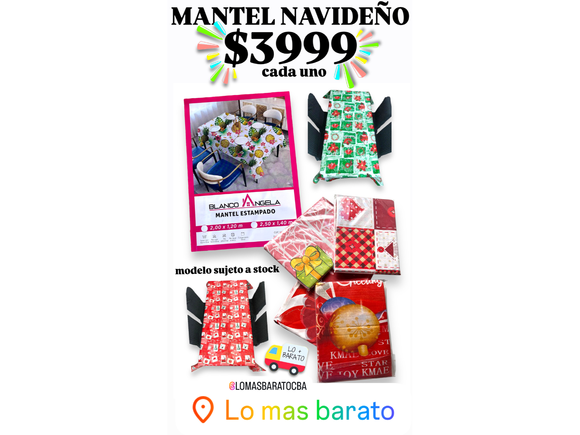 MANTEL NAVIDEÑO