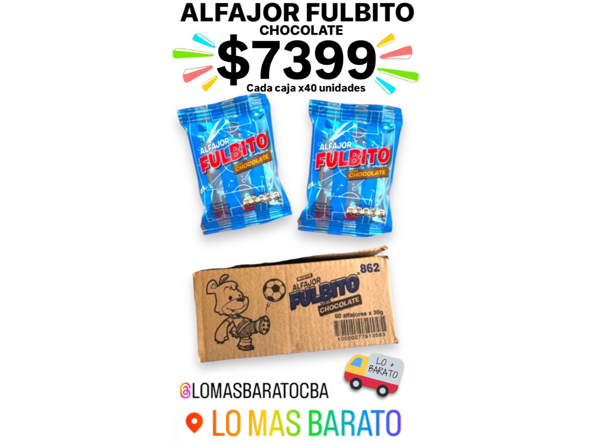 ALFAJOR FULBITO