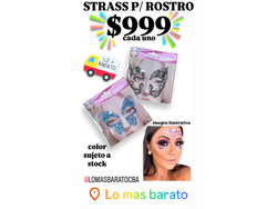STRASS P/ ROSTRO