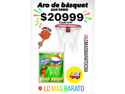 ARO DE BASQUET SAN REMO