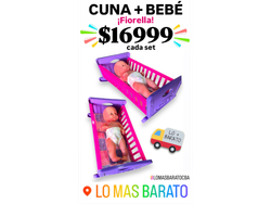 CUNA + BEBE FIORELLA