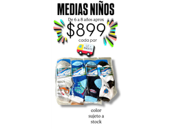 MEDIAS NIÑOS 6 A 8 AÑOS