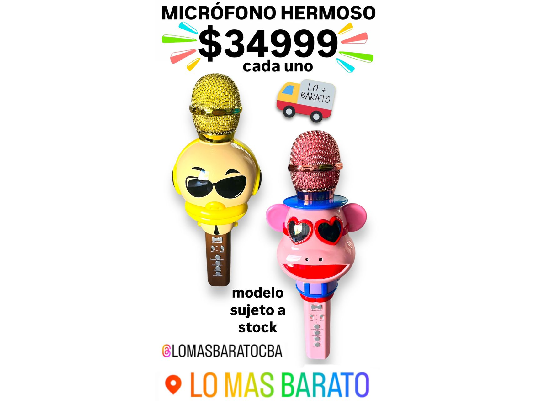 MICROFONO HERMOSO