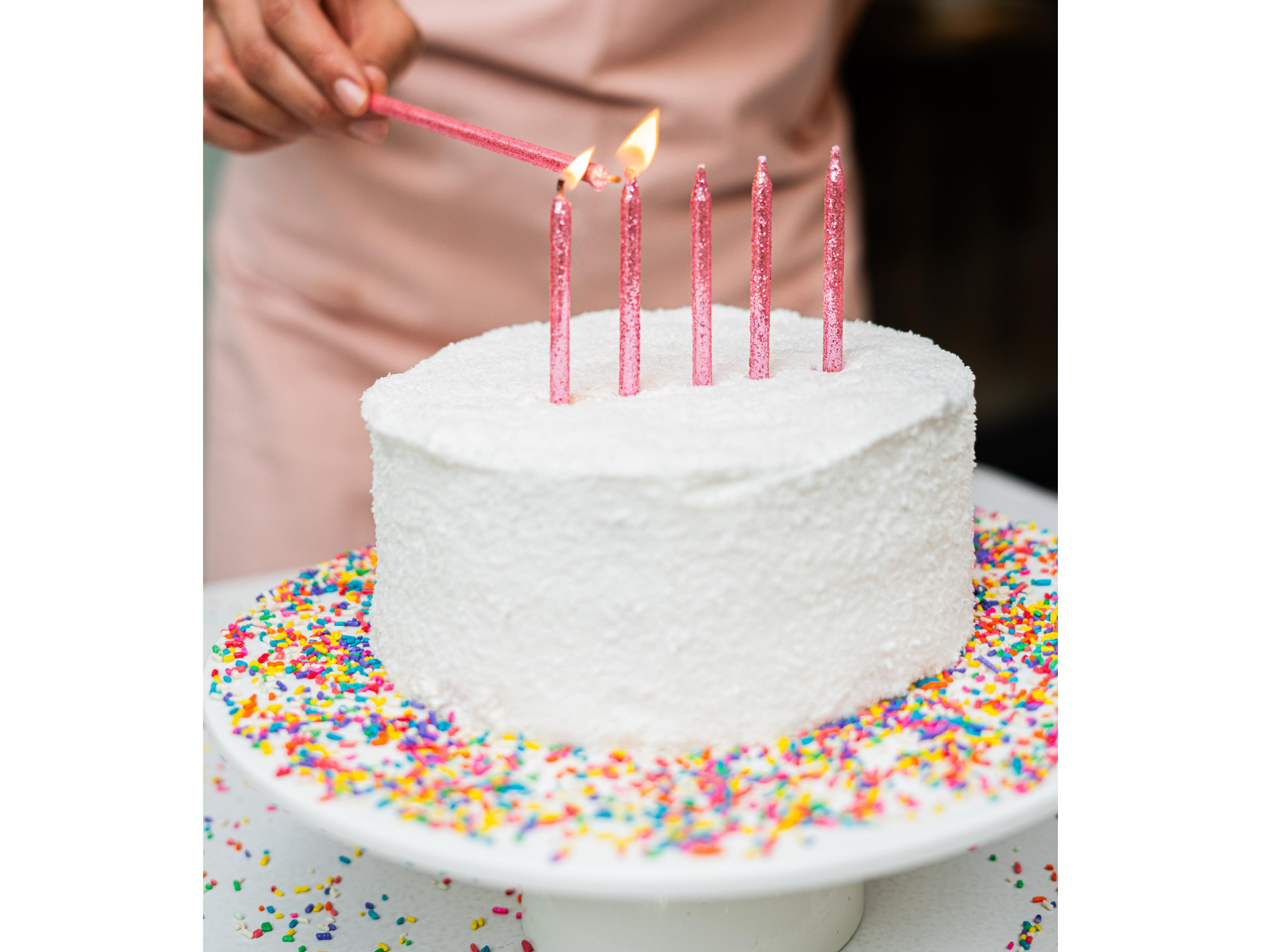 Torta de coco y mousse de ddl