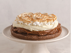 Brownie con crema