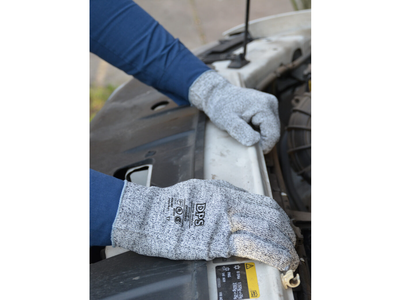 Guante Tejido Talle 9 Sin Costura Anticorte G13 – Liso 80914