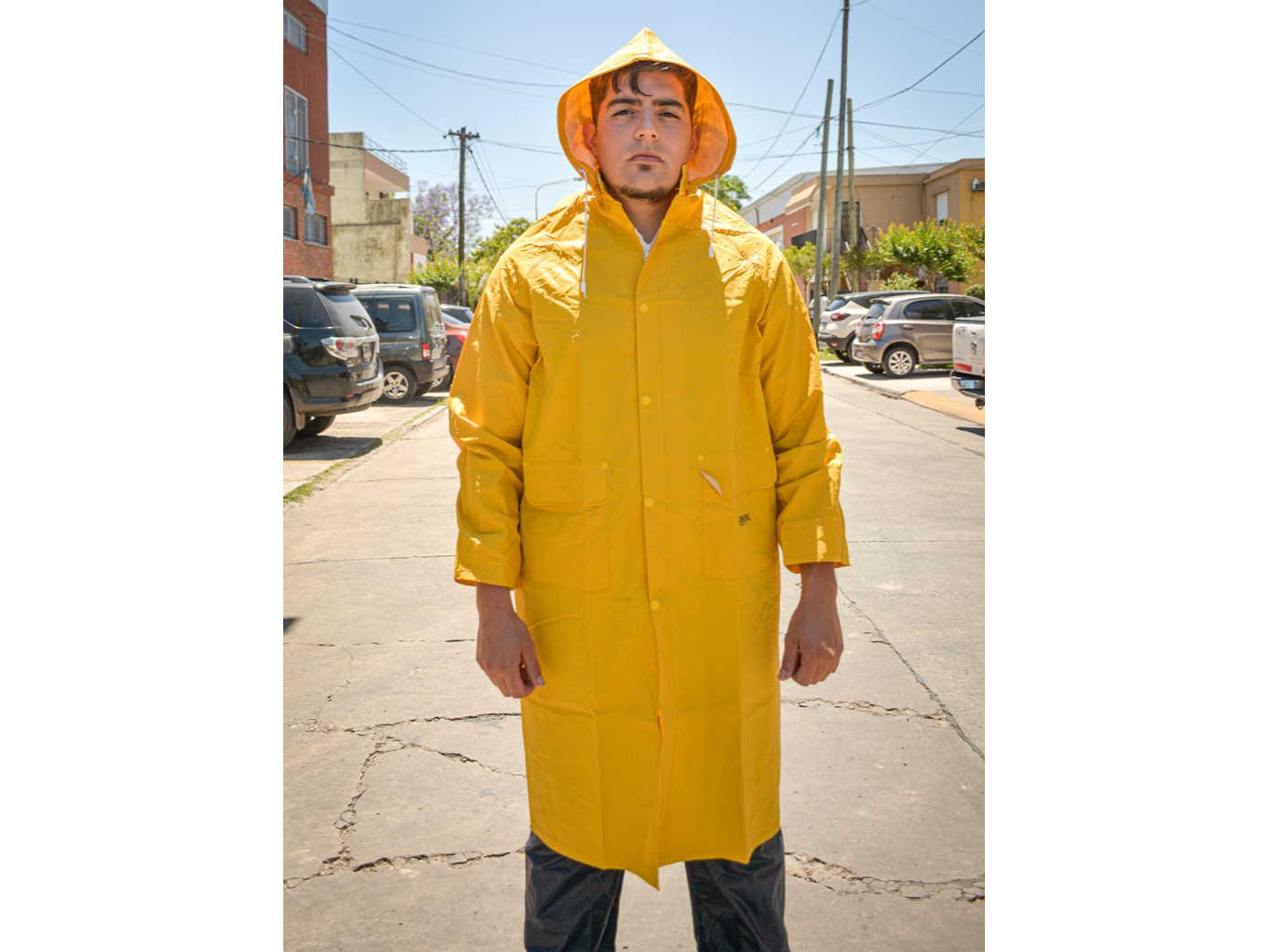 Capas de lluvia Amarilla
