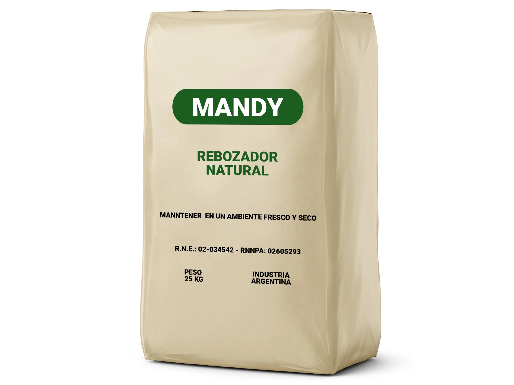 REBOZADOR MANDY COLOR X 25Kgrs