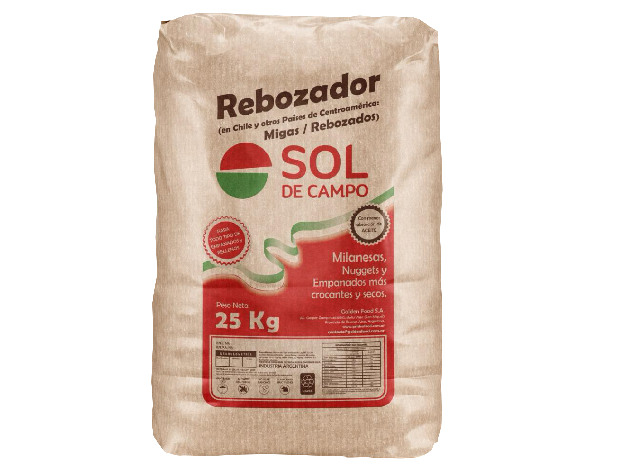 REBOZADOR COLOR FINO SOL DE CAMPO X 25Kgrs