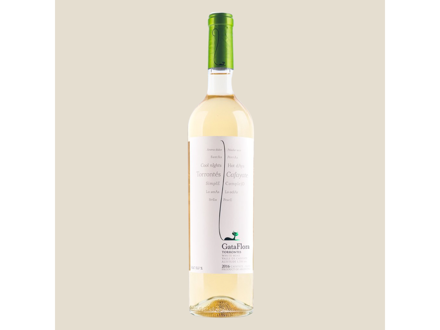 GATA FLORA TORRONTES 750 cc