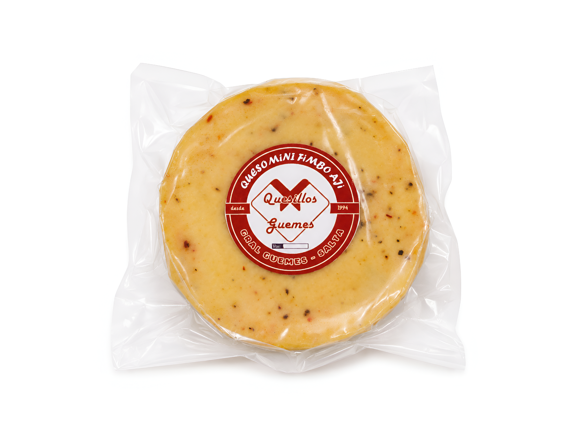 QUESO MINI FIMBO SABORIZADO AJI  (peso aprox 300 gr)