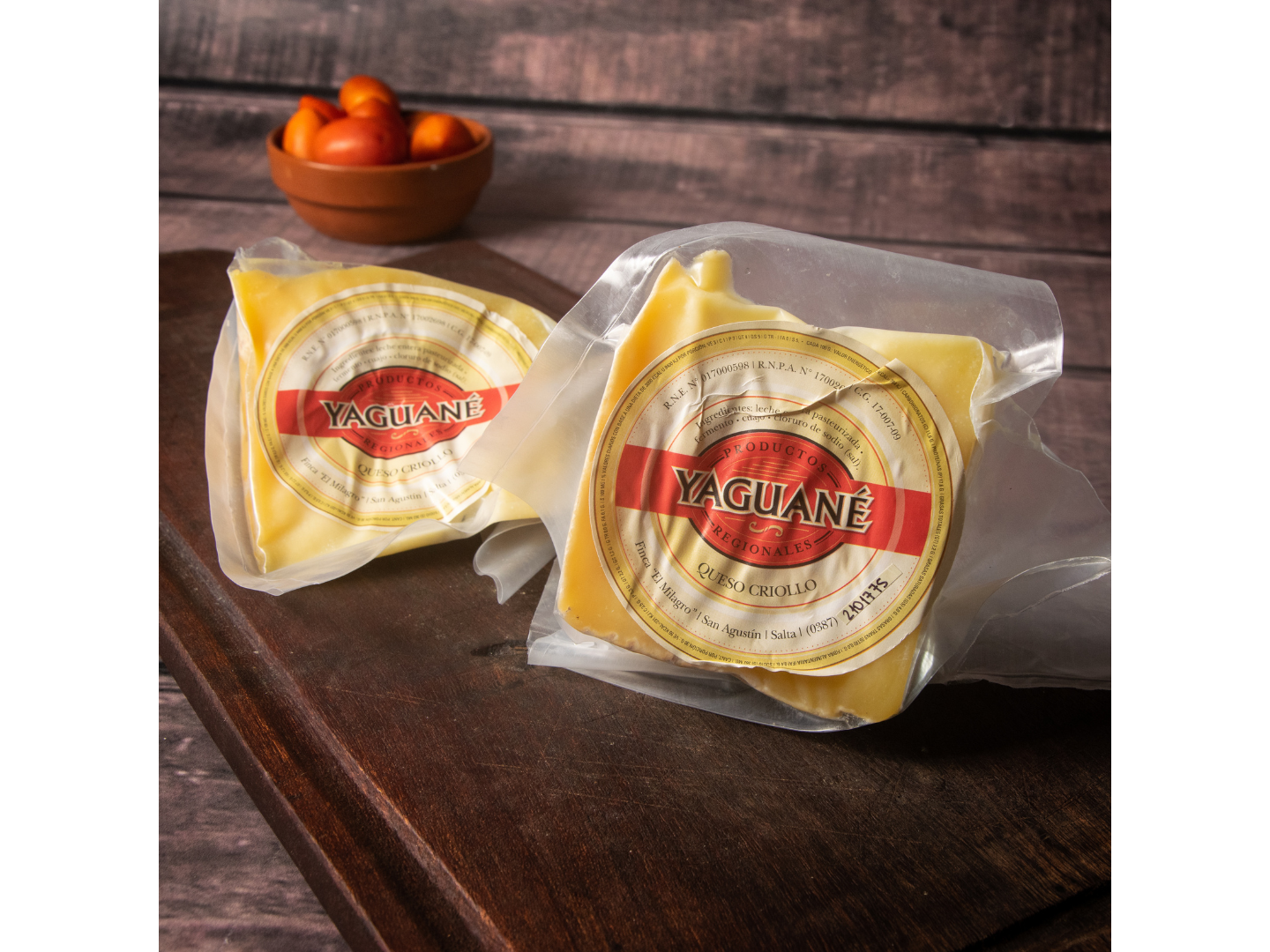 QUESO CRIOLLO ESTACIONADO - (peso aprox 350 g)