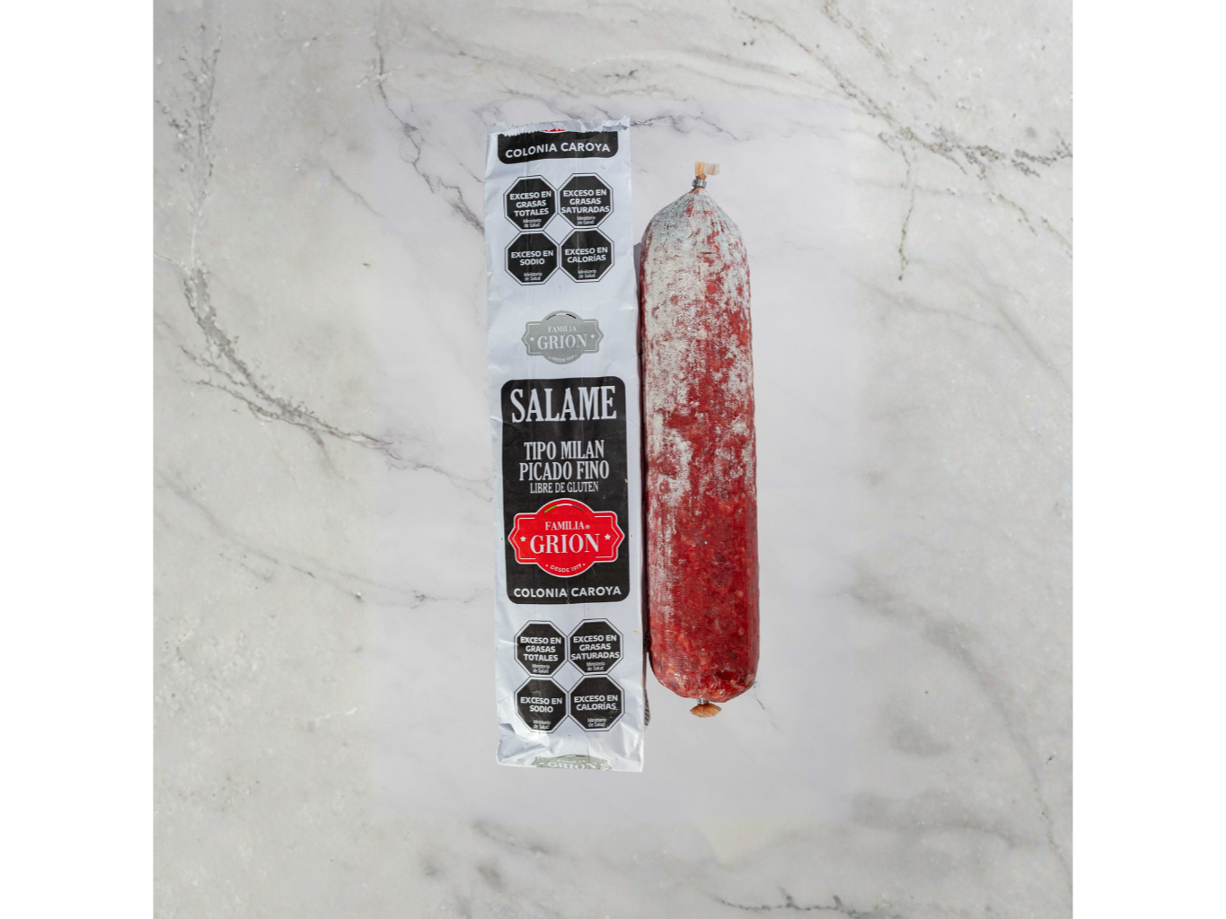SALAME DE MILAN - GRION - (peso aprox, 1,6 Kg)