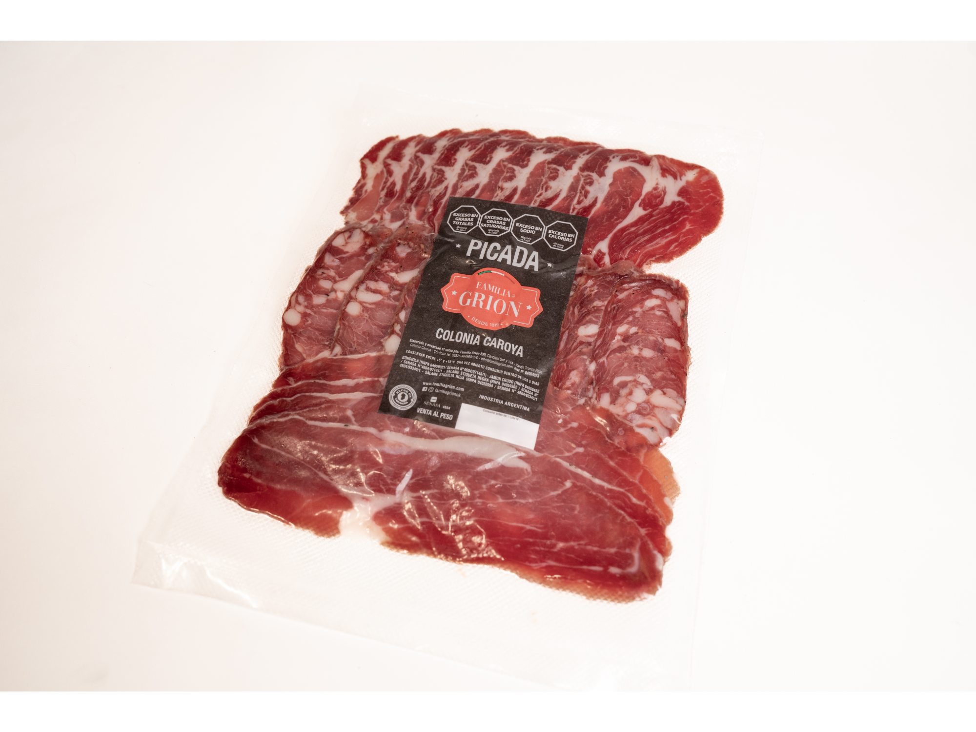 PICADA AL VACIO GRION (peso aprox 250 gr)