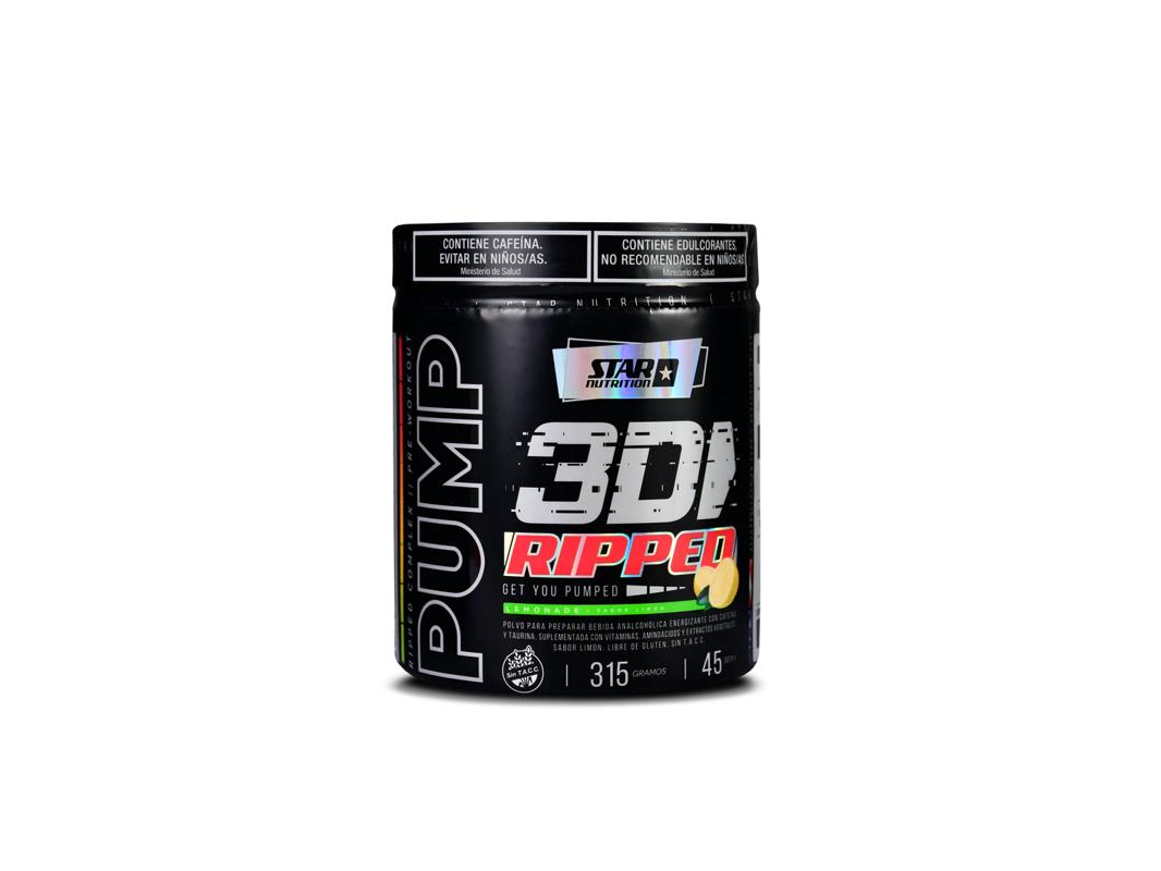 STAR NUTRITION – PUMP 3D EVOLUTION RIPPED 315GR
