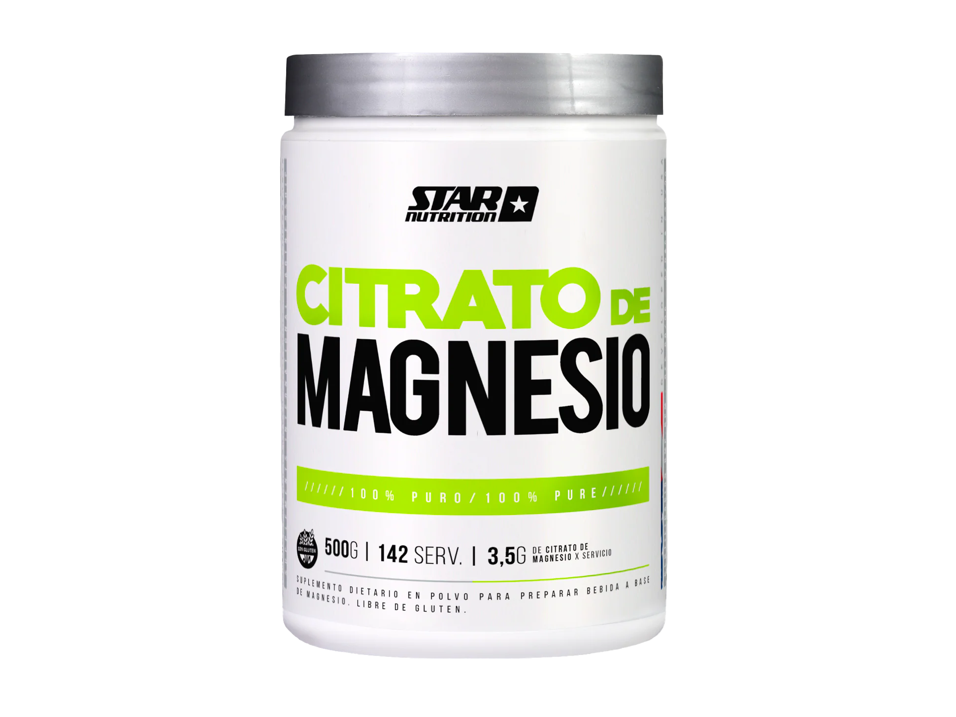 Citrato de Magnesio - Polvo 500 Gr (Copia)