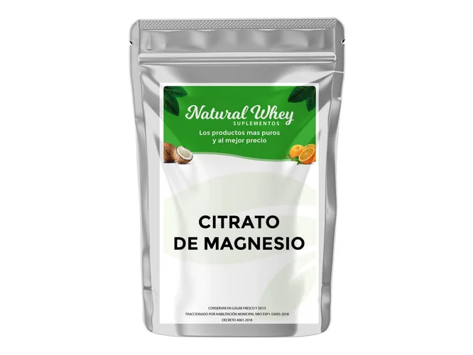 CITRATO DE MAGNESIO 500GR NATURALWHEY