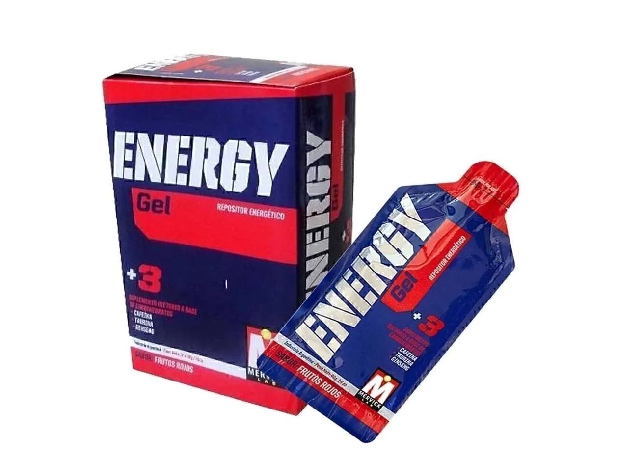 MERVICK – ENERGY GEL 40GR CAJA X12U