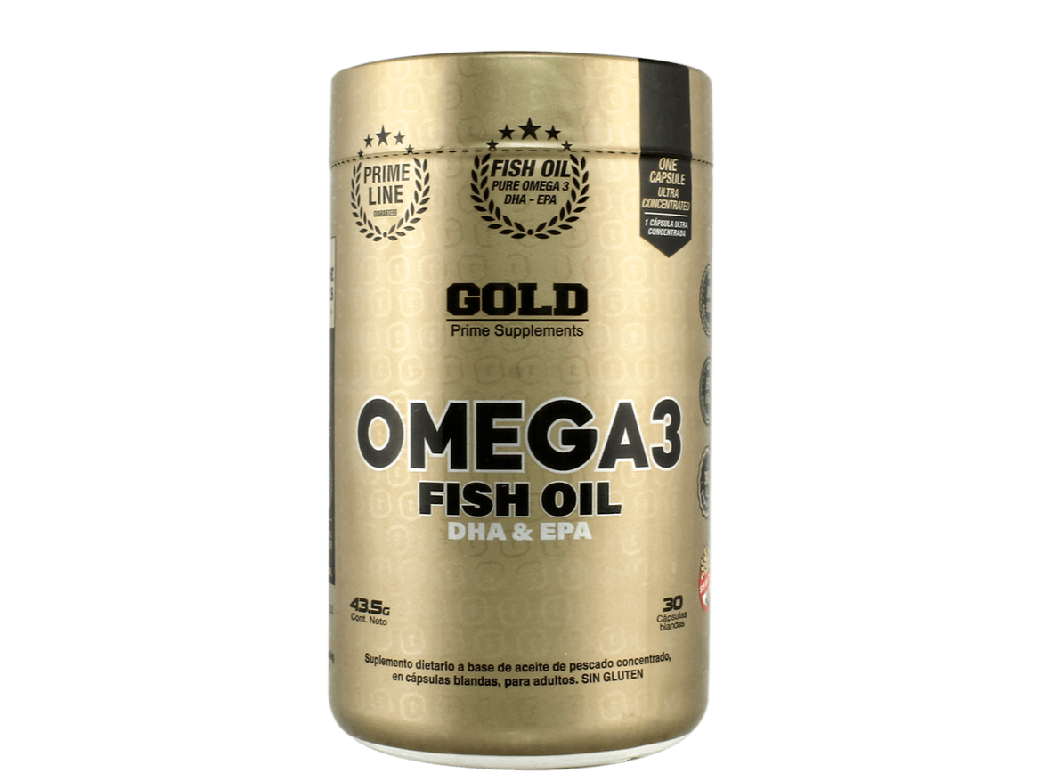 GOLD NUTRITION – OMEGA 3 FISH OIL X 30CAPS