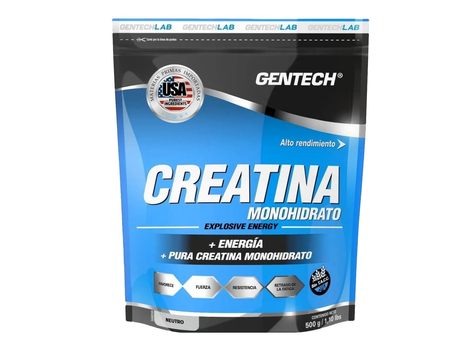 CREATINA GENTECH 500GR