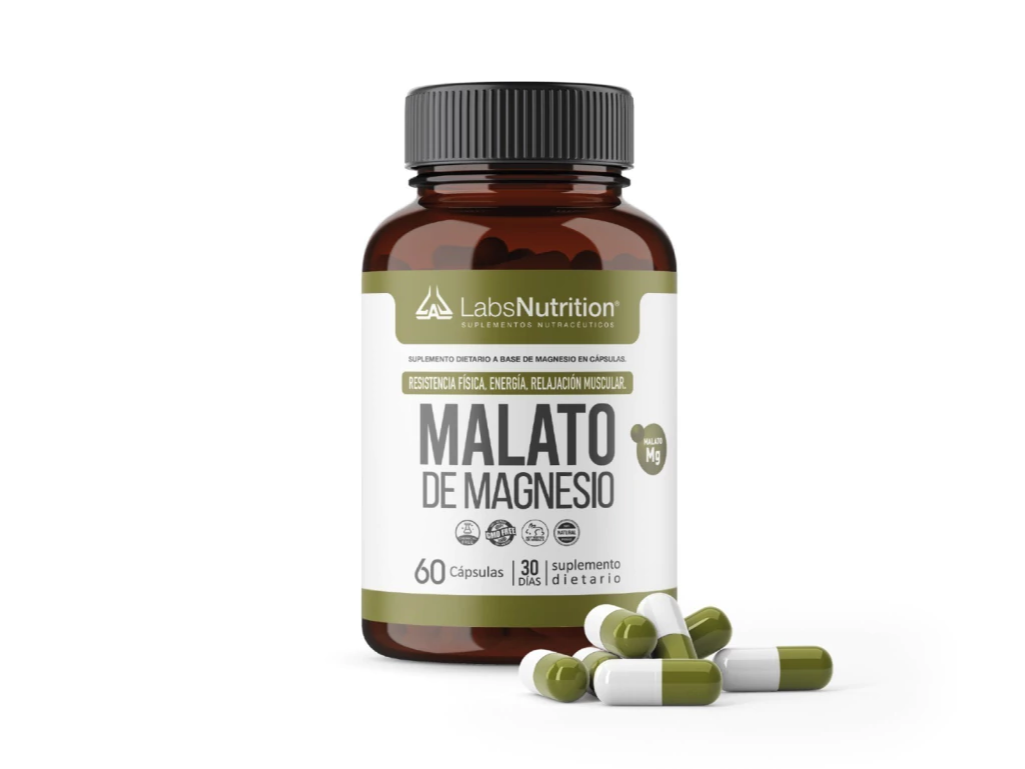 Malato de Magnesio- 60 capsulas