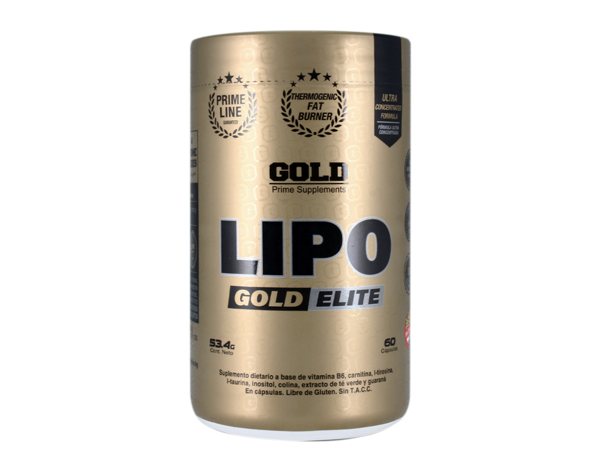 GOLD NUTRITION – LIPO GOLD ELITE 60 CAPS