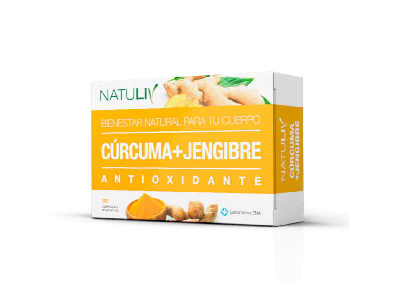 CURCUMA + JENGIBRE NATULIV
