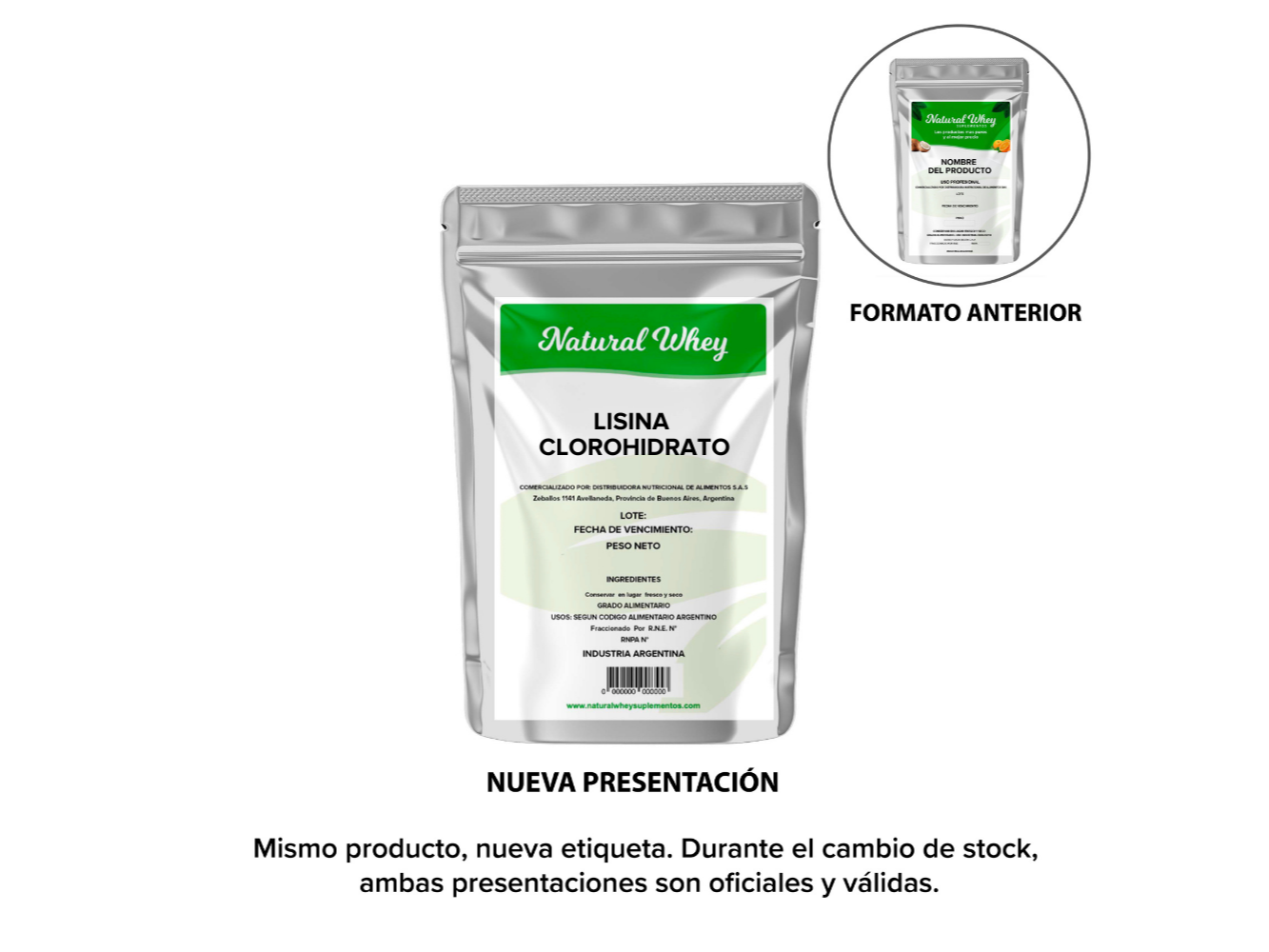LISINA CLOROHIDRATO 250GR NATURALWHEY