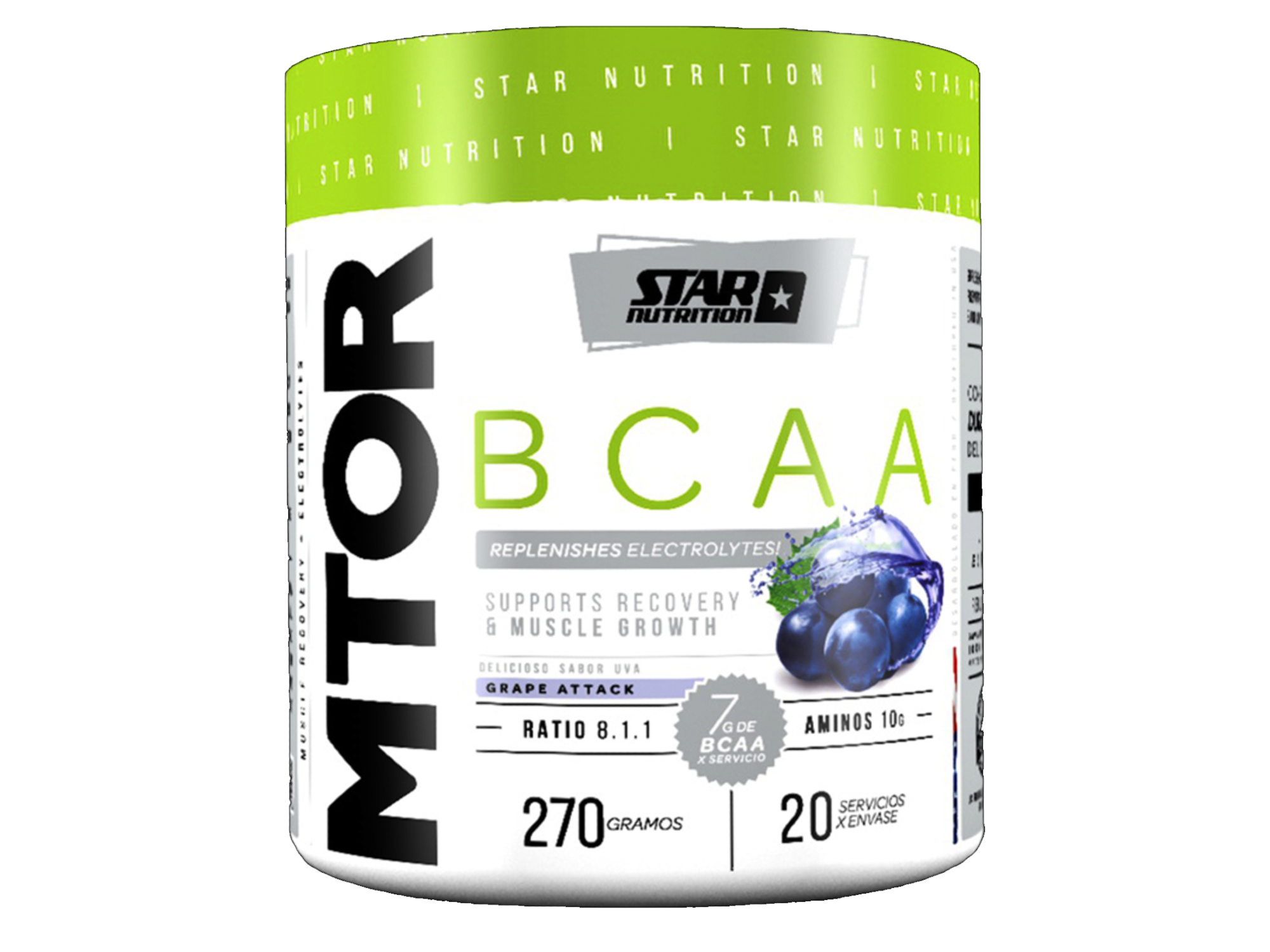 STAR NUTRITION – MTOR BCAA 270GR