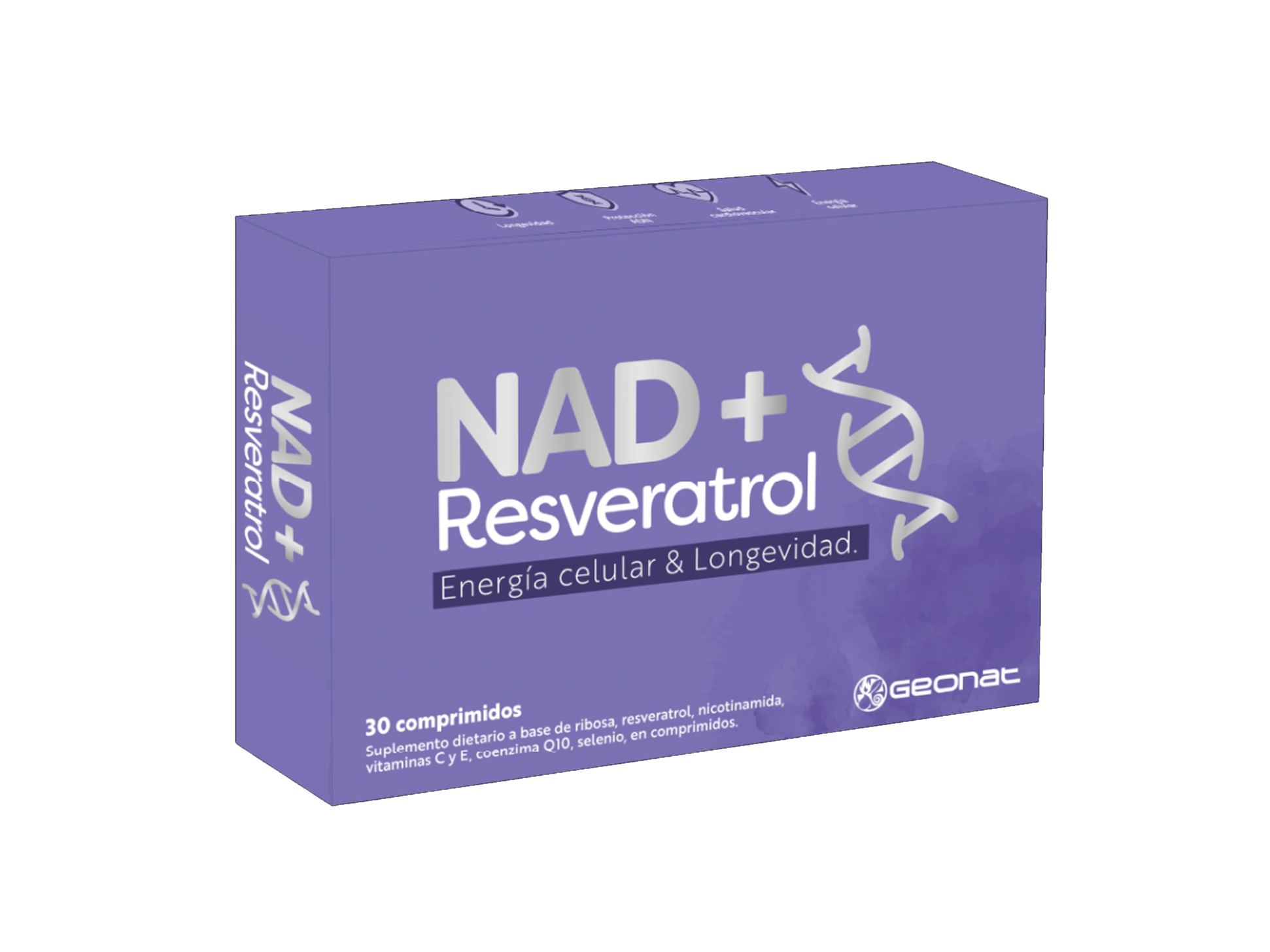 NAD+ Resveratrol x30 Comprimidos