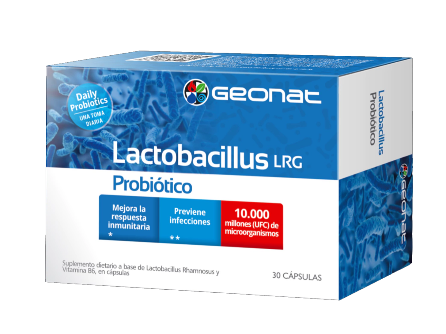 PROBIÓTICO DEFENSAS LACTOBACILLUS LRG  (30 CAPS)