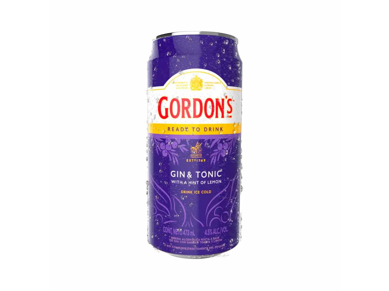 2 Latas de G&T Gordons