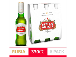STELLA ARTOIS 330ML X6
