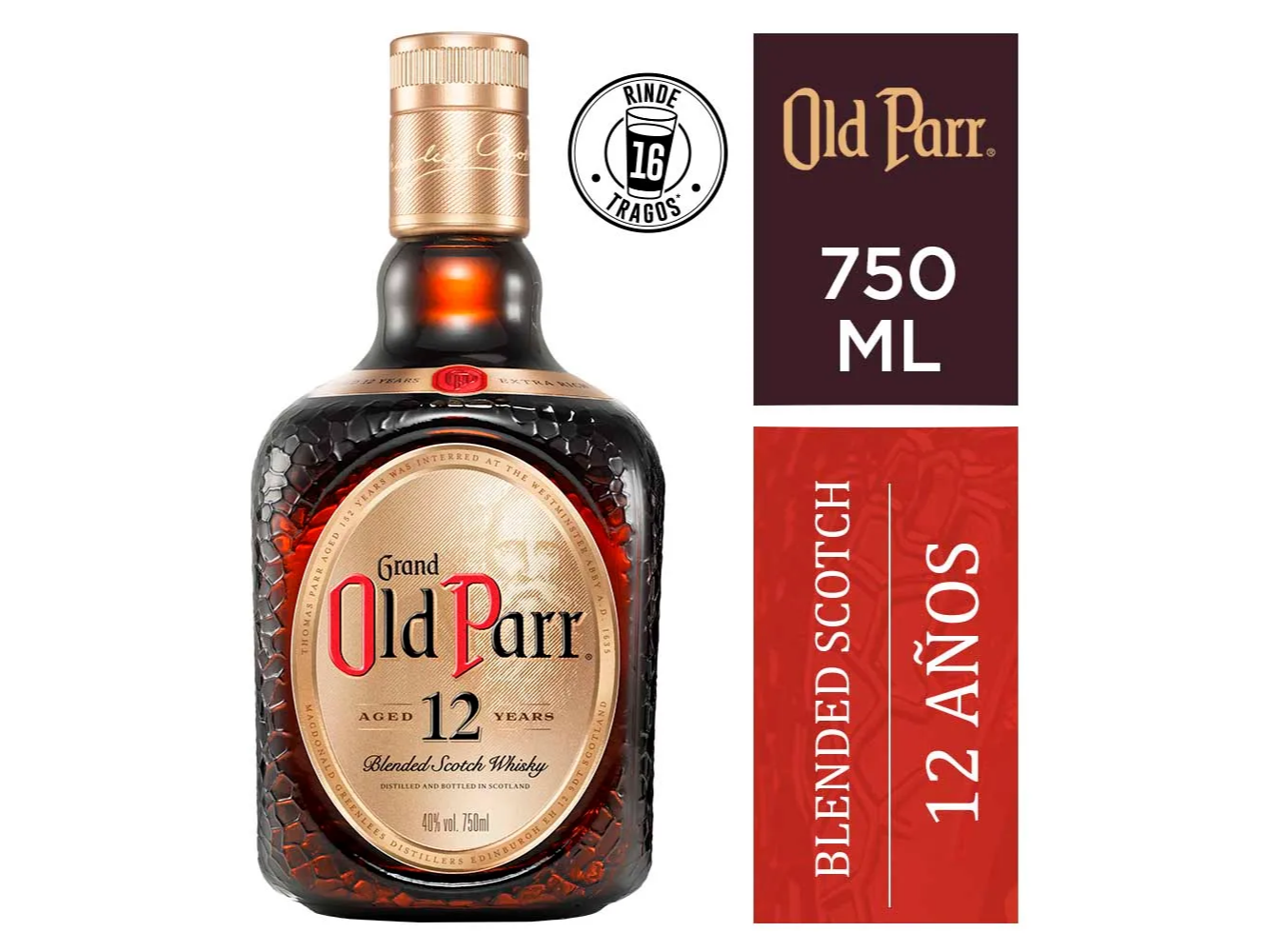Grand Old Parr 12 Años