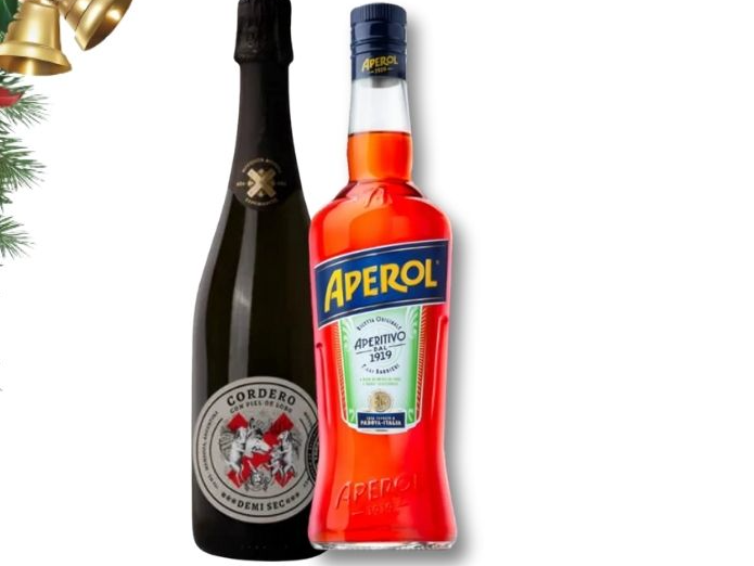 Aperol + Cordero Spritz