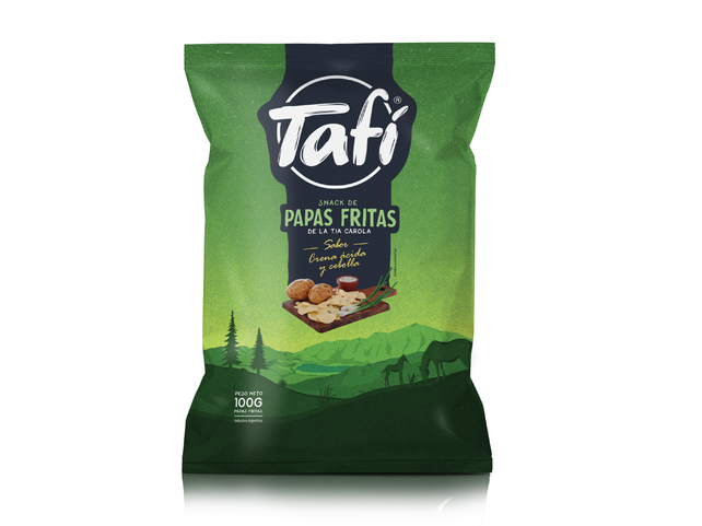 Papas Tafí sabor Crema y Cebolla