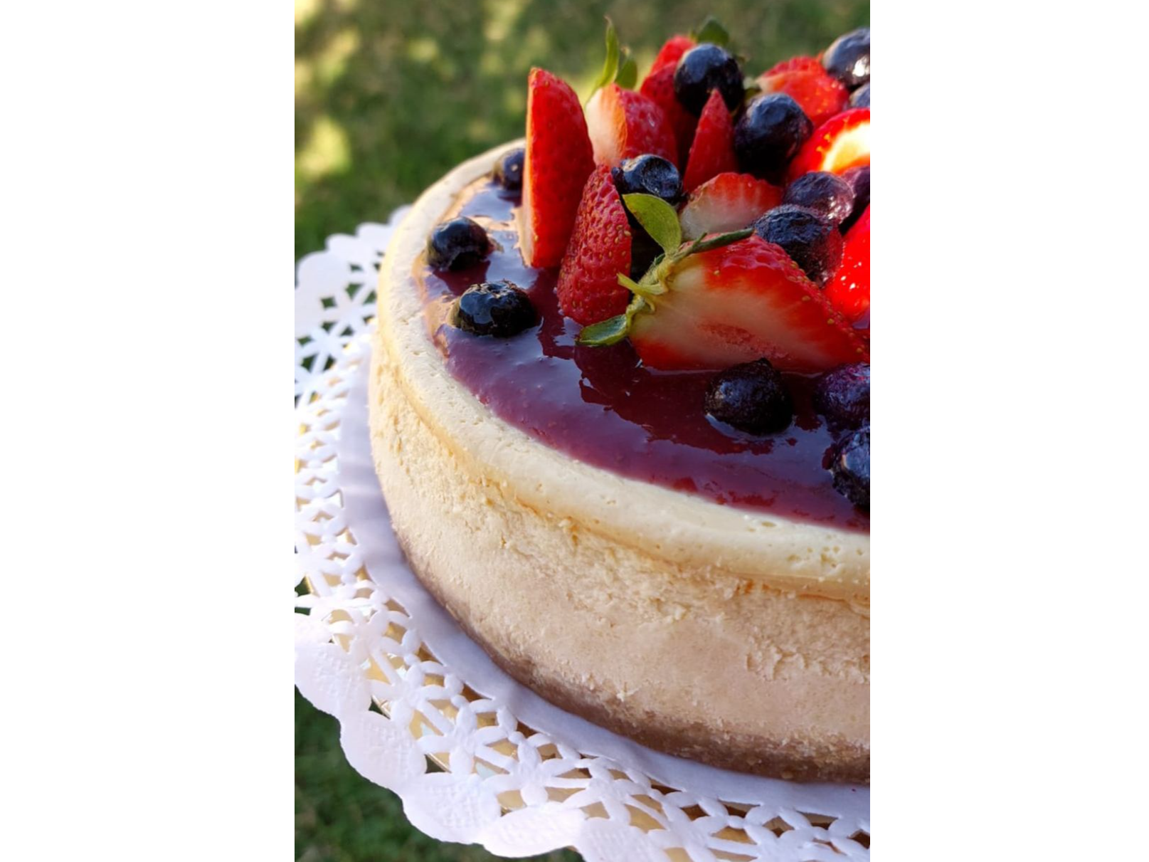 Porción de Cheescake