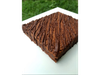 Porción de brownie