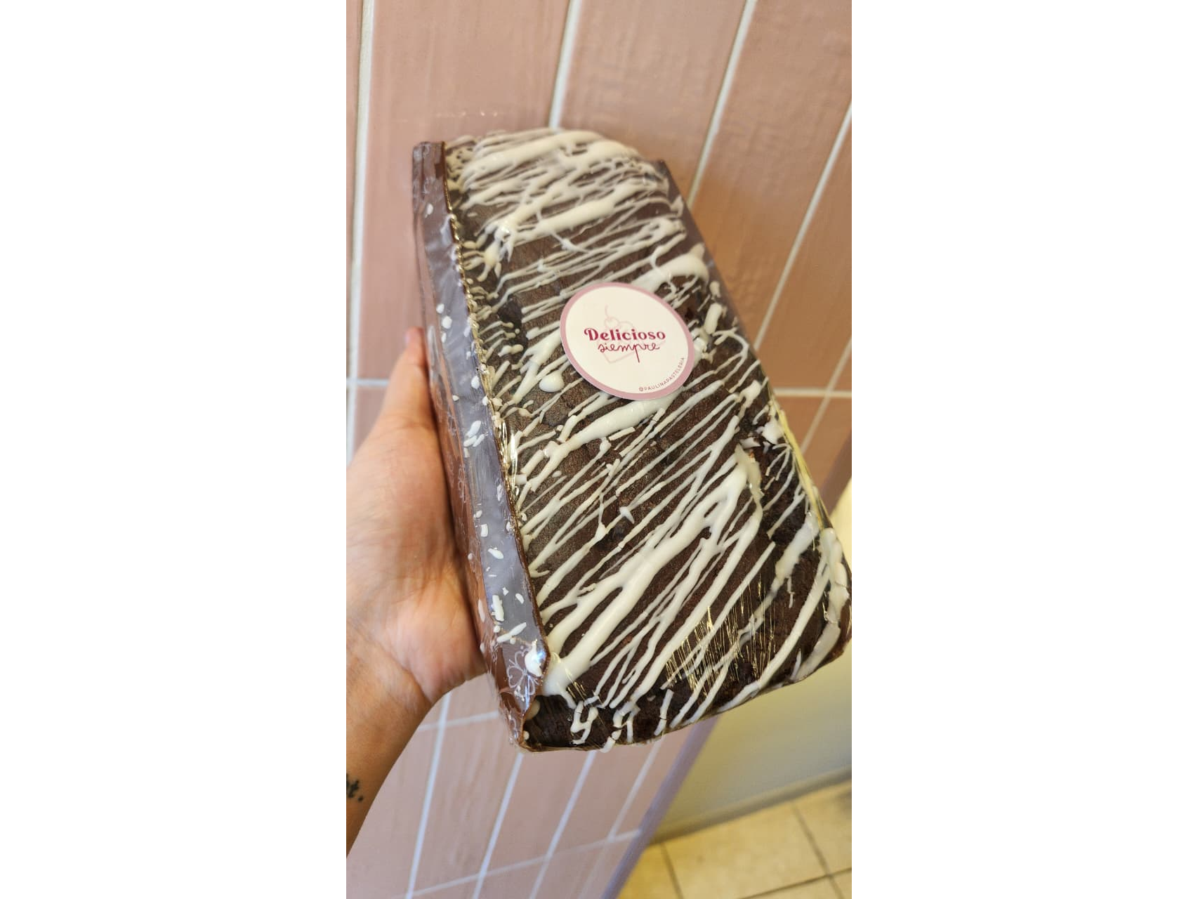 Budín de chocolate