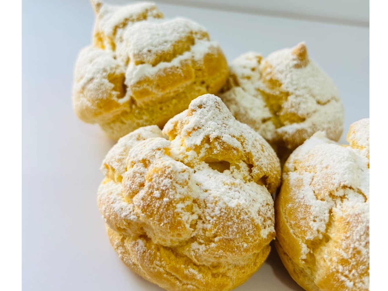 Bombas de dulce de leche